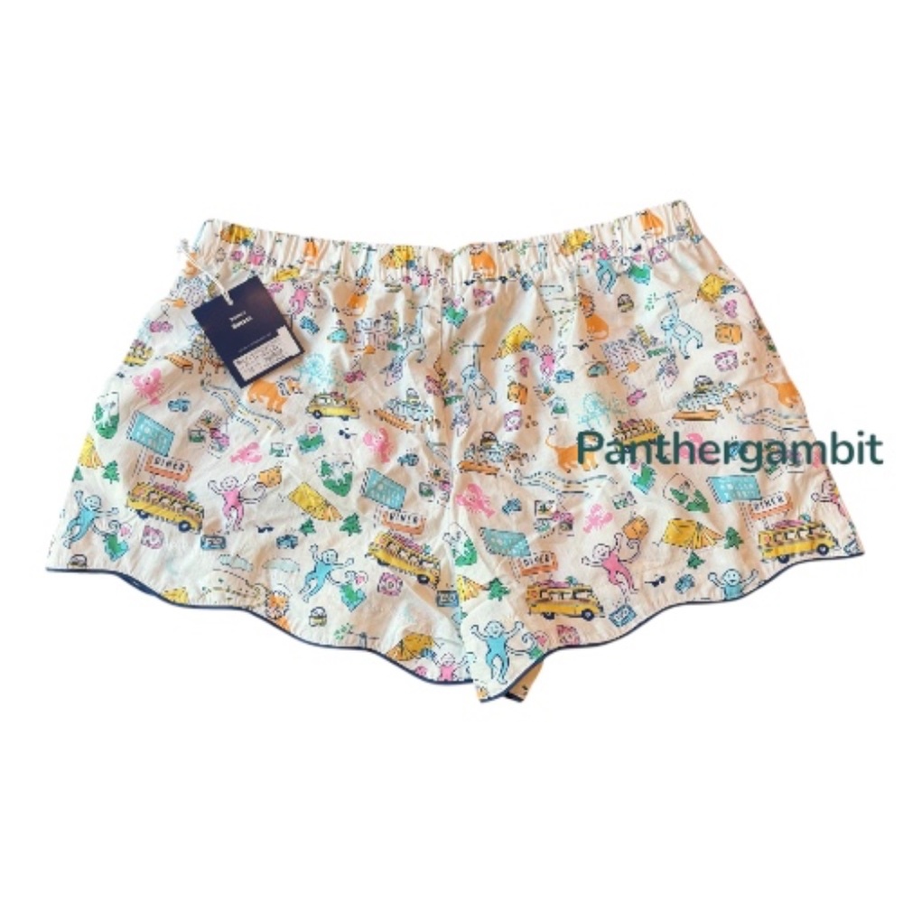 NWT Roadtrip Poplin Boxer Shorts Blue Yellow TARGET x ROLLER RABBIT Size XL - Picture 3 of 7